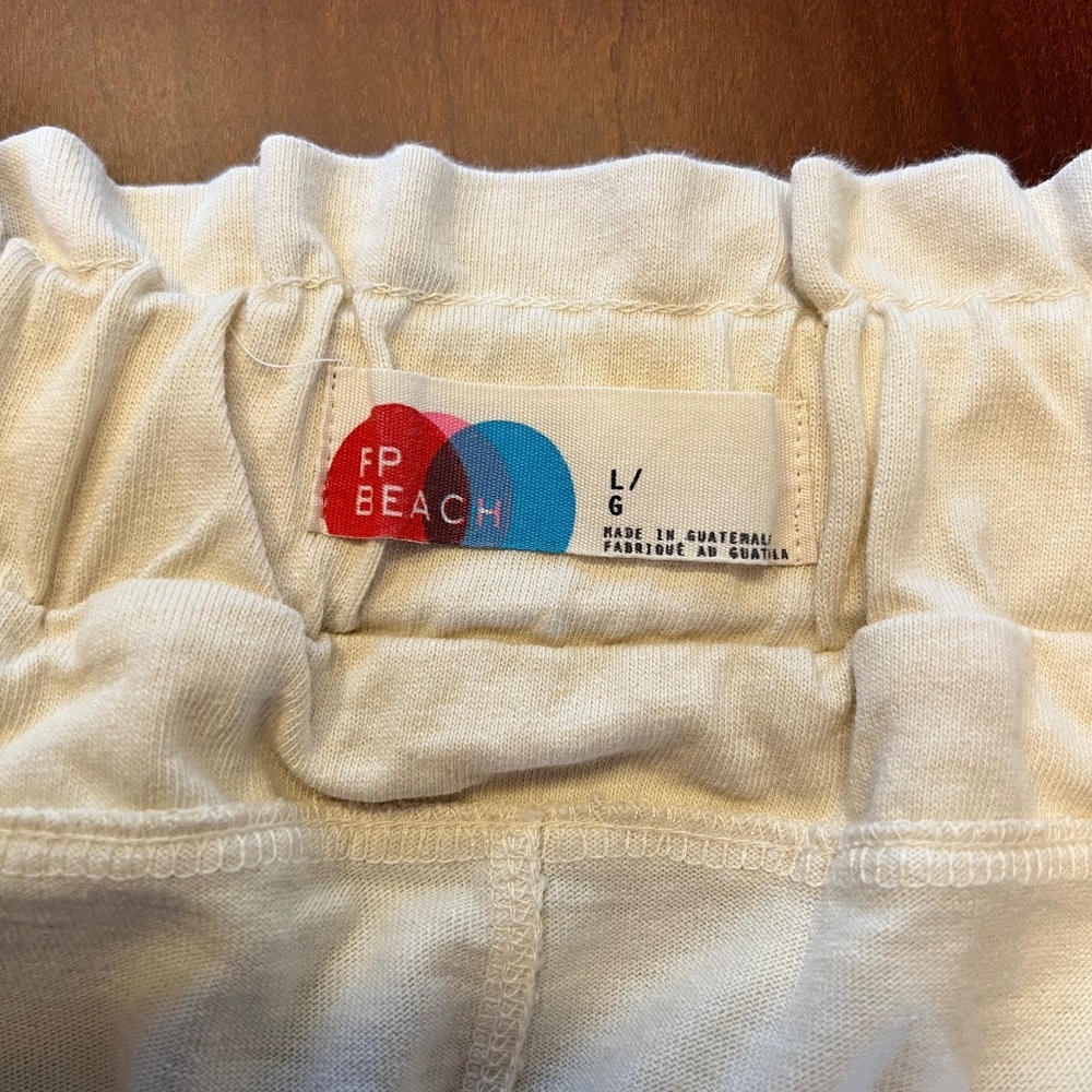 Wide Leg Cream Lounge Pants - Effortless Everyday Style - Picture 11 of 15